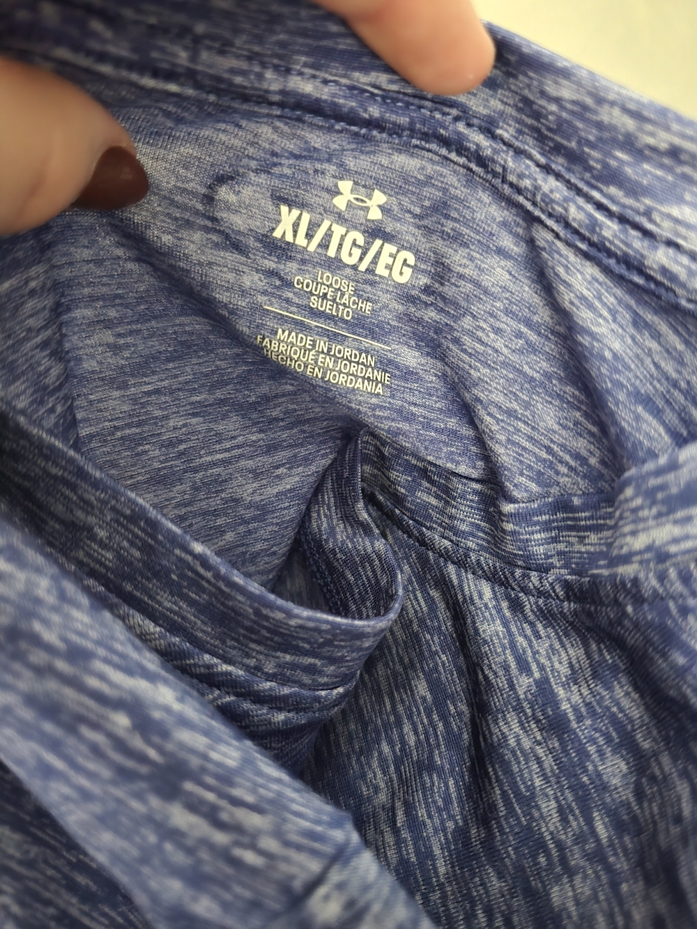 Under Armour Women's Purple Loose Performance Shirt